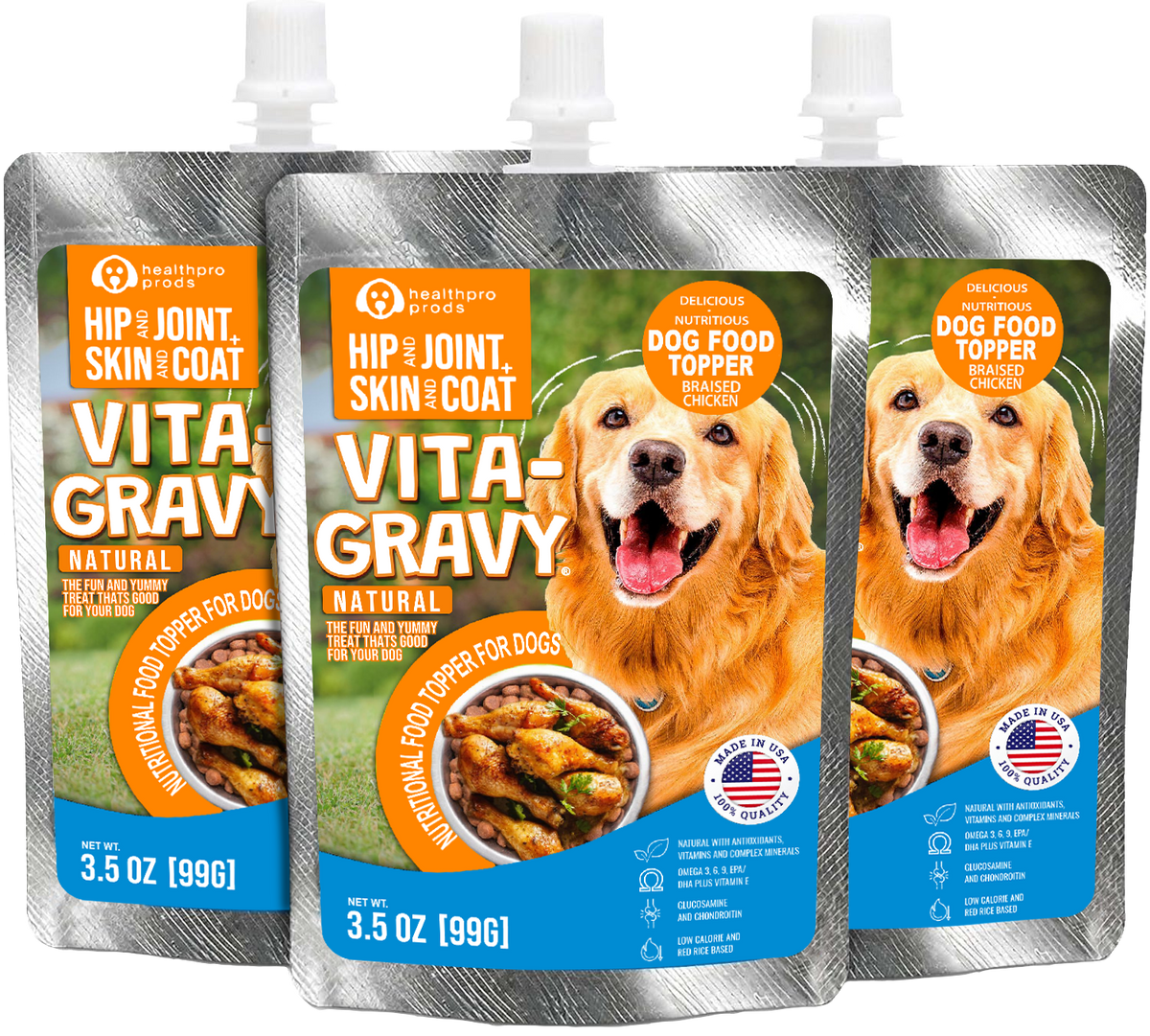 Vita-Gravy® Skin & Coat, Hip & Joint (Copy)